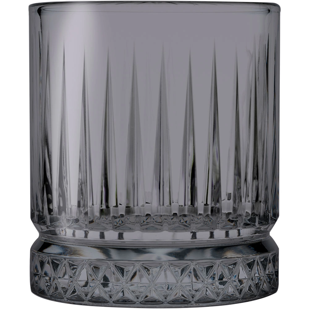 Szklanka niska 355 ml, szara | PASABAHCE, Elysia