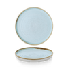 Talerz z wysokim rantem Duck Egg, Ø210 mm | CHURCHILL, Stonecast Duck Egg Blue