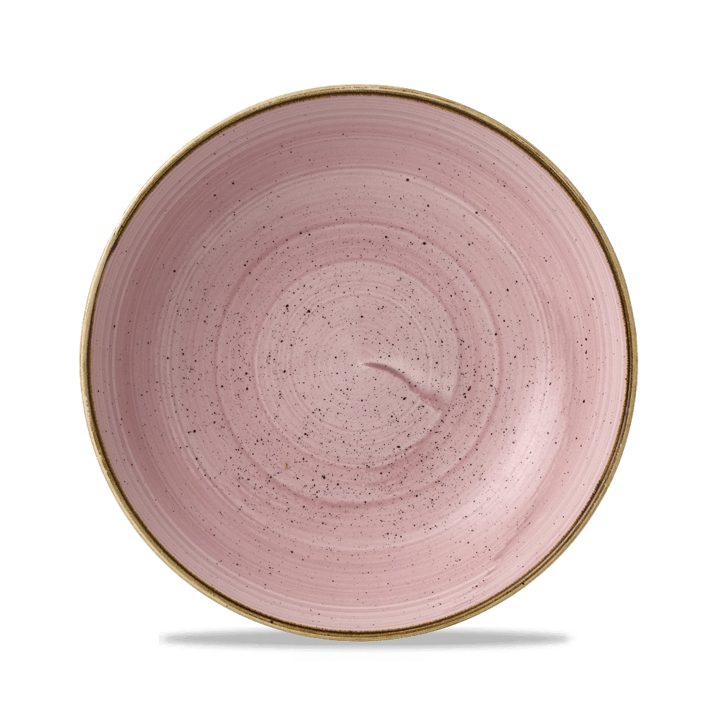Miska coupe, Ø248 mm | CHURCHILL, Stonecast Petal Pink