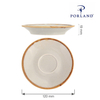 Spodek, Ø120 mm | PORLAND, Seasons Ashen