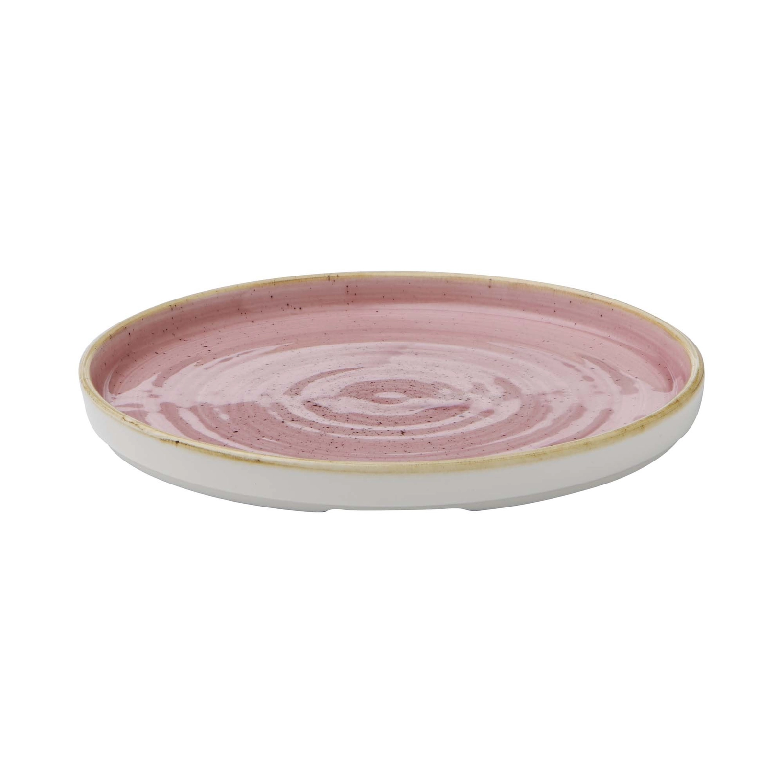 Talerz z wysokim rantem Petal Pink, Ø210 mm | CHURCHILL, Stonecast Petal Pink