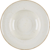 Talerz głęboki do pasty Kaszub z porcelany Ø240 mm, kremowy | LUBIANA, Art
