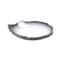 Talerz prezentacyjny, Ø203 mm, szary | FINE DINE, Silk