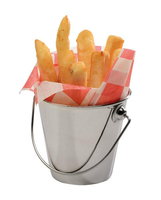 Mini wiaderko Ø90 mm, inox | APS, Snack Holder