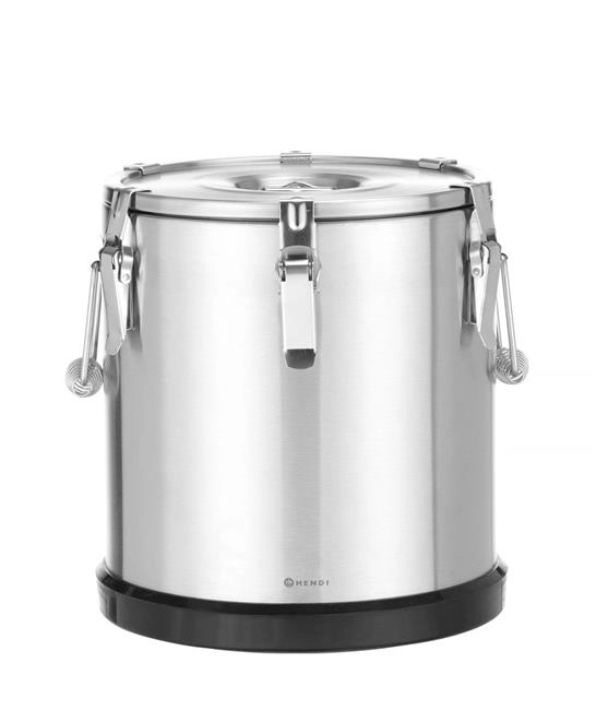 Termos ze stali nierdzewnej do transportu żywności, 22 l | HENDI, Kitchen Line