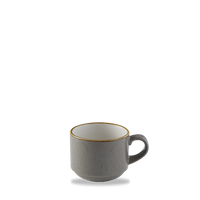 Filiżanka sztaplowana, Ø85x70 mm, 220 ml | CHURCHILL, Stonecast Peppercorn Grey