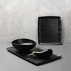 Misa bufetowa, czarna, 260x220x95 mm, 1600 ml | FINE DINE