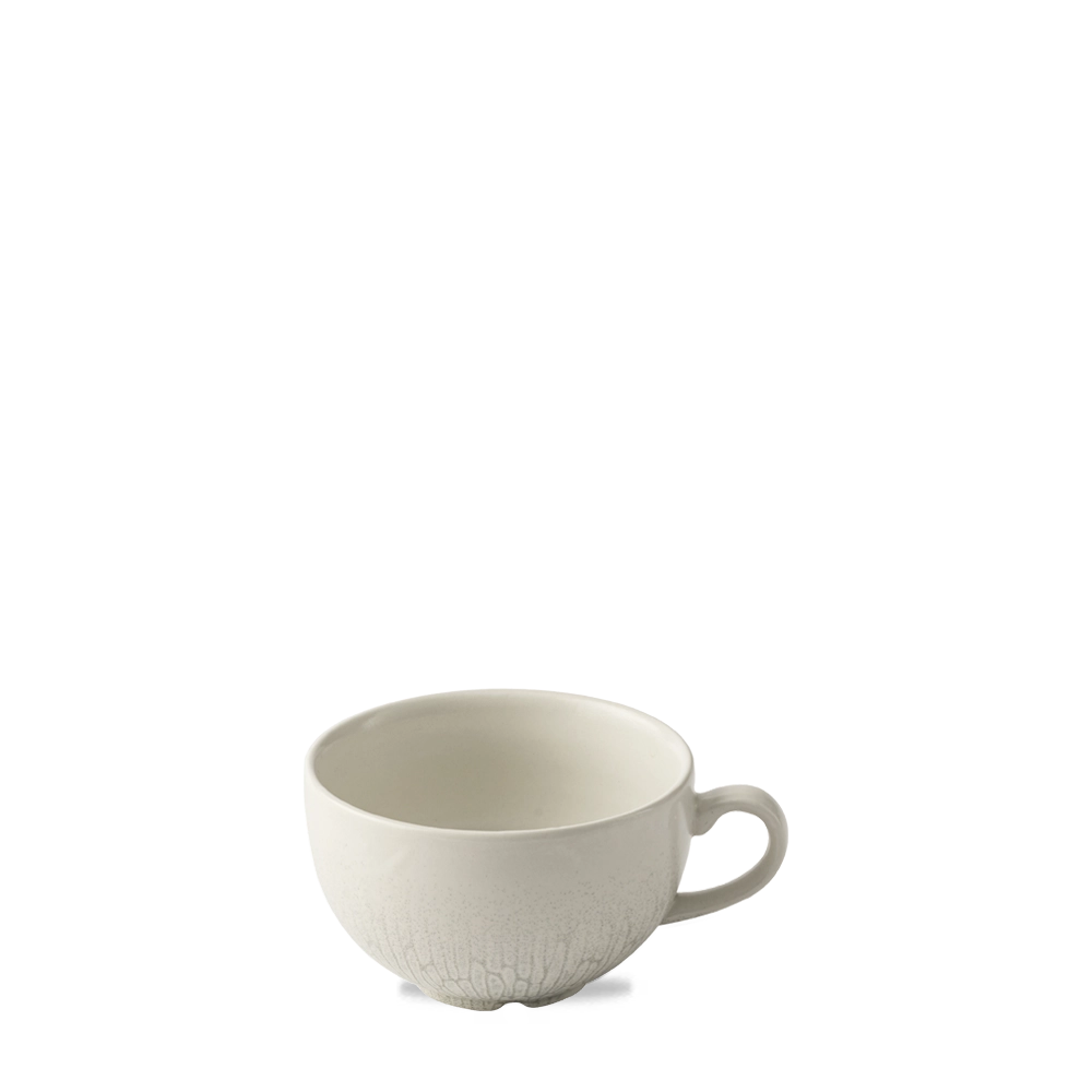 Filiżanka do cappuccino, 340 ml, szara | CHURCHILL, Delta Grey