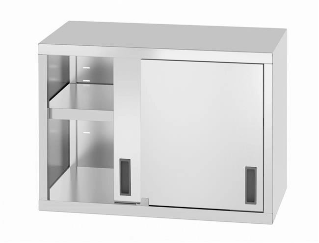 Szafka wisząca – spawana, z drzwiami suwanymi, 800x400x600 mm | HENDI, Profi Line