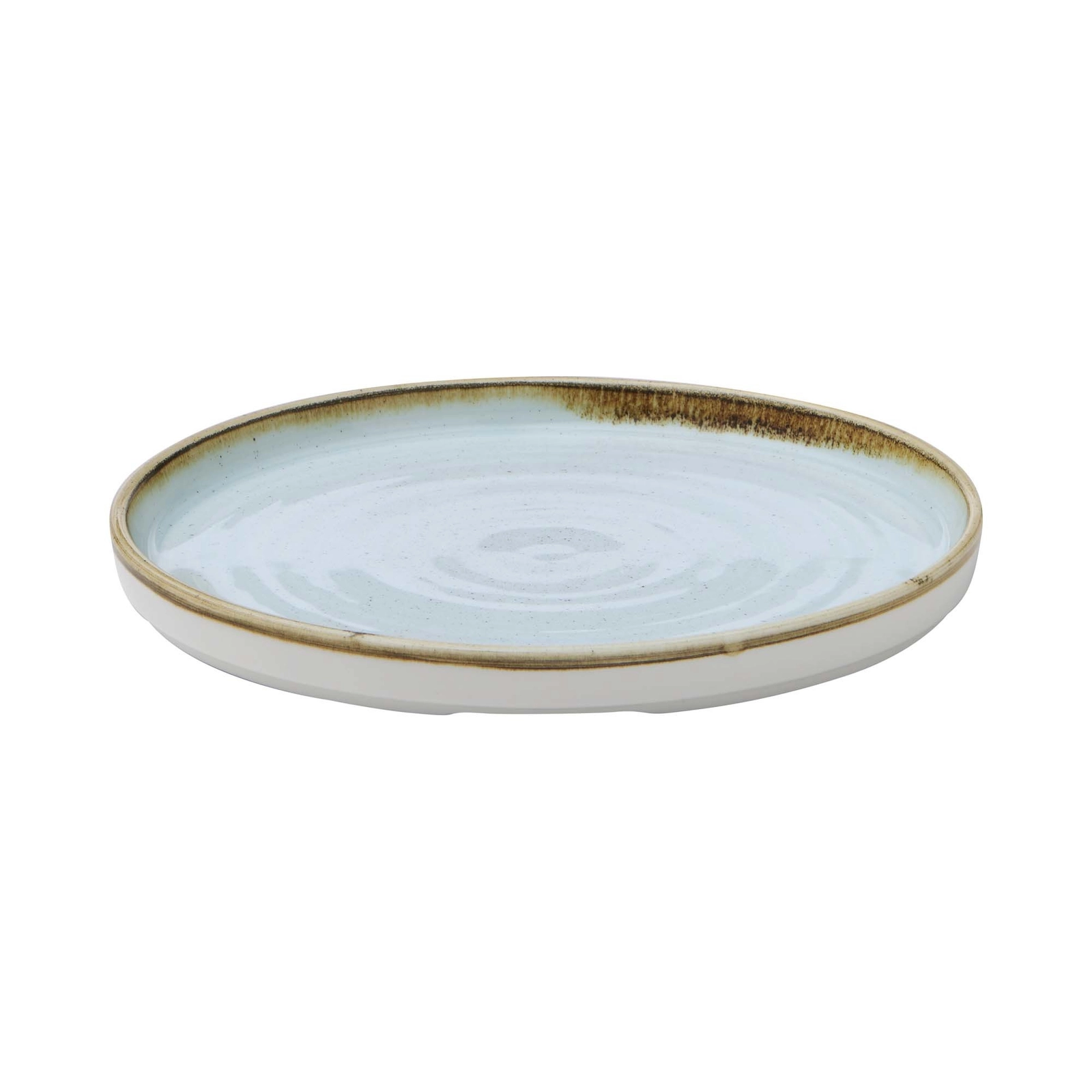 Talerz z wysokim rantem Duck Egg, Ø210 mm | CHURCHILL, Stonecast Duck Egg Blue