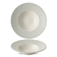 Miska z szerokim rantem, Ø240 mm, 280 ml, szara | CHURCHILL, Delta Grey