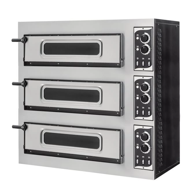 Piecyk do pizzy 1-komorowy, 230V/2 kW, 580x560x275 mm | HENDI, 220290