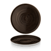 Talerz z wysokim rantem Patina Iron Black, Ø260 mm | CHURCHILL, Stonecast Patina Iron Black