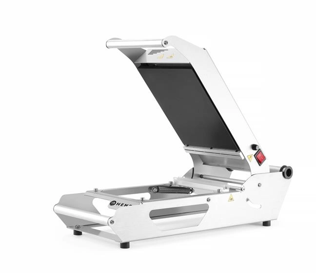 Zgrzewarka do tacek, 230 V, 0,7 kW, 582x285x185 mm | HENDI, Compact