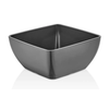 Miska kwadratowa z melaminy, 125×125×65 mm, grafitowa | FINE DINE, 562710