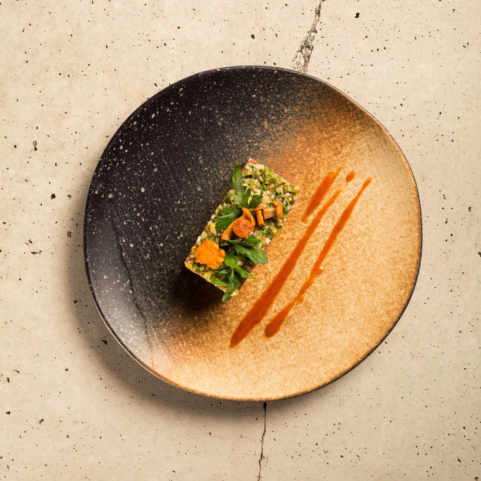 Miska, Ø210 mm, brązowa | FINE DINE, Moon