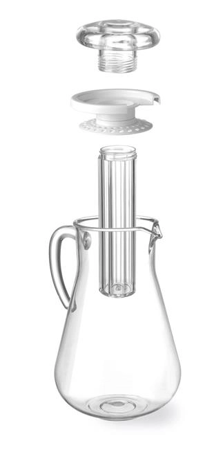 Dzbanek z wkładem na lód, 2,2 l, ⌀150x260 mm | HENDI, 425107