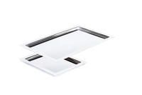 Taca prostokątna ze stali nierdzewnej GN 1/1, 530×325 mm | APS, Frames