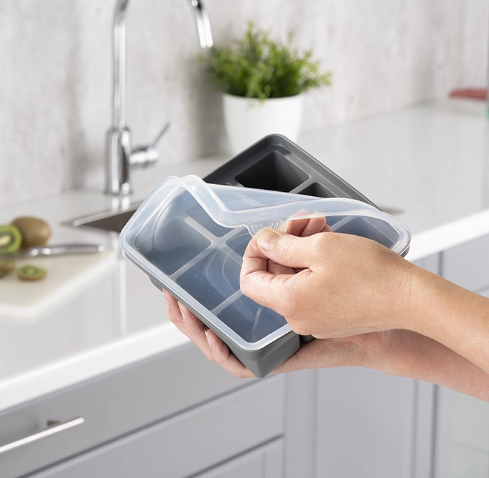 Forma do kostek lodu 155×155×55 mm, 2 szt. z silikonu | APS, 36102