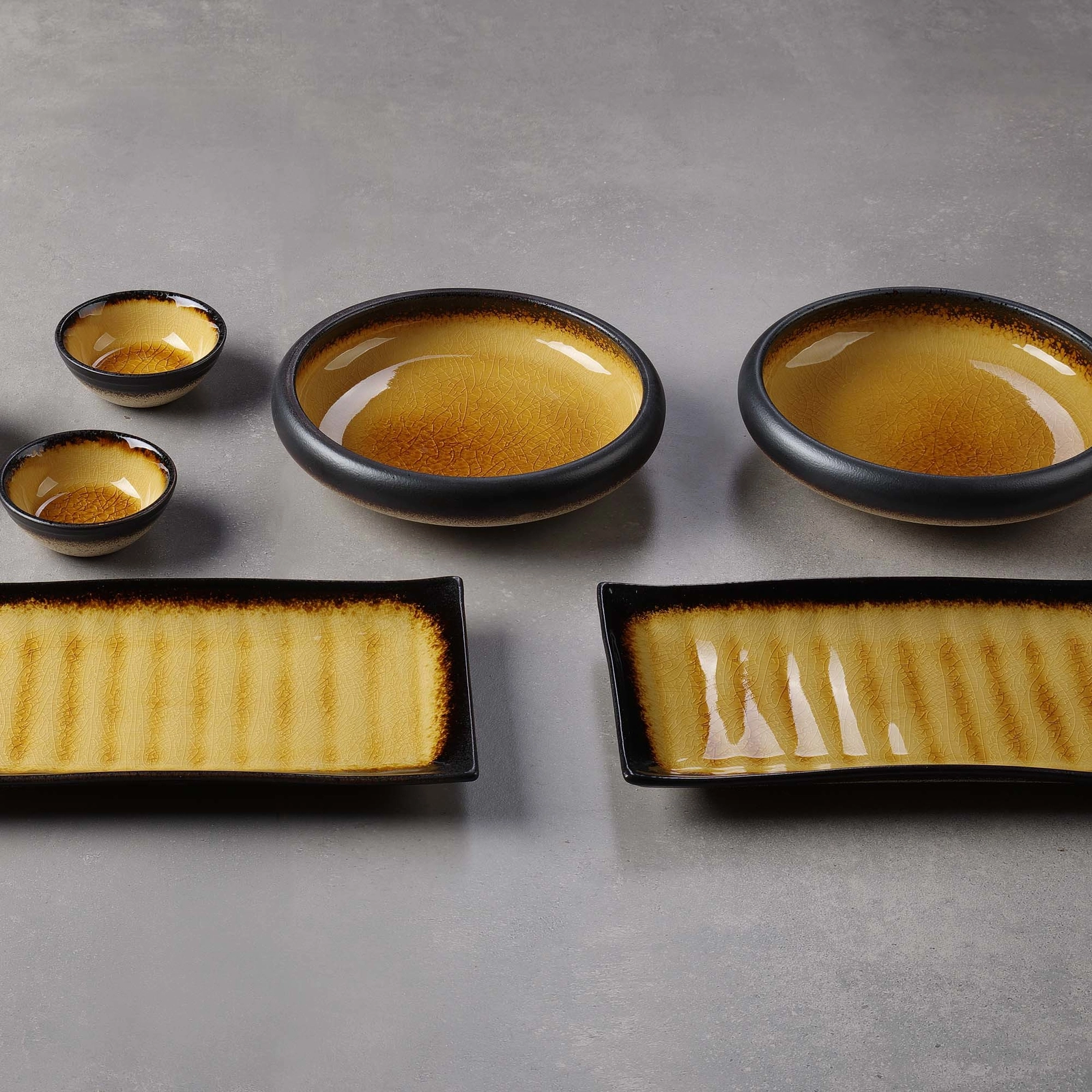 Miska stożkowa, Ø225 mm, żółta | FINE DINE, Topaz