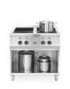 Kuchnia indukcyjna 4-palnikowa, 17 kW, 400 V, 800×720×854 mm | HENDI, 237687