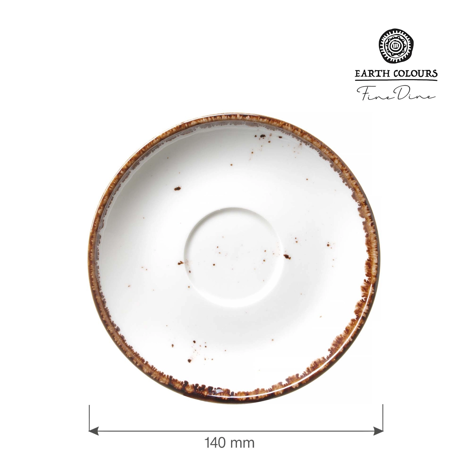 Spodek, Ø140 mm, pomarańczowy | FINE DINE, Vanilla