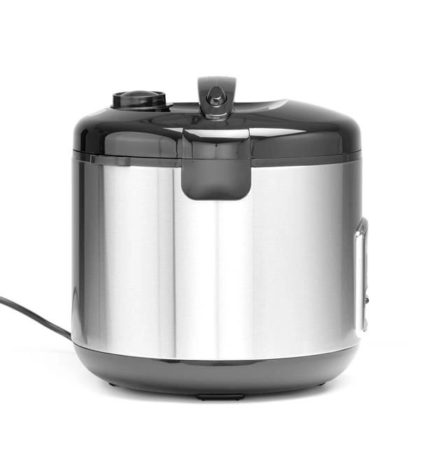 Urządzenie do gotowania ryżu i kaszy z funkcją gotowania na parze, 1,8 l, 230 V, 0,7 kW, ⌀280x285 mm | HENDI, Profi Line