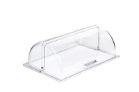 Pokrywa roll-top GN 1/1, 530x325 mm, z poliwęglanu, przeźroczysta | APS, Frames