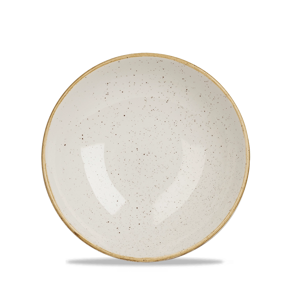 Misa coupe, Ø180 mm, 430 ml | CHURCHILL, Stonecast Barley White