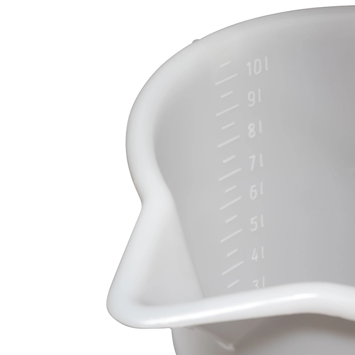 Wiadro z polietylenu z dzióbkiem, 10,5 l, Ø285 mm | APS, 30075