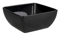 Miska z melaminy 8 l, 320x320x140 mm, czarna | APS, Pure