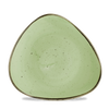 Talerz trójkątny, Ø300 mm | CHURCHILL, Stonecast Sage Green