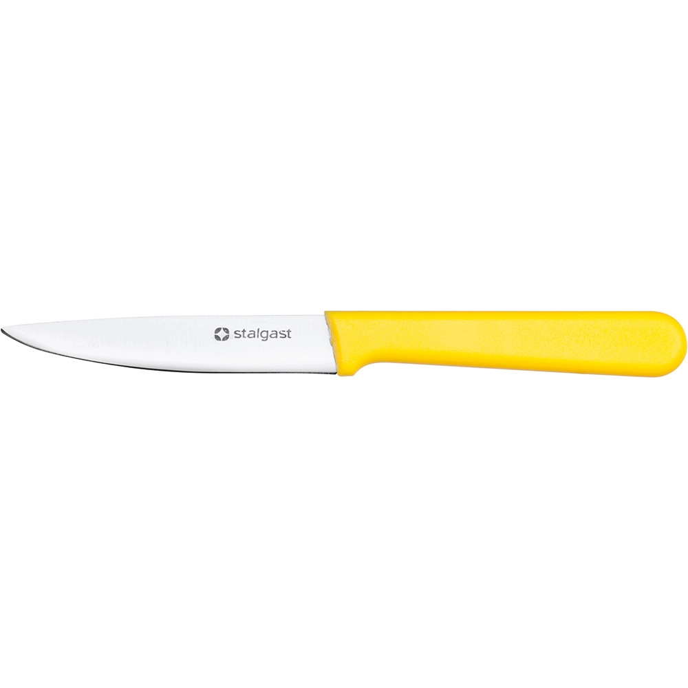 Nóż do obierania uniwersalny, HACCP, żółty, 90 mm | STALGAST, 285083