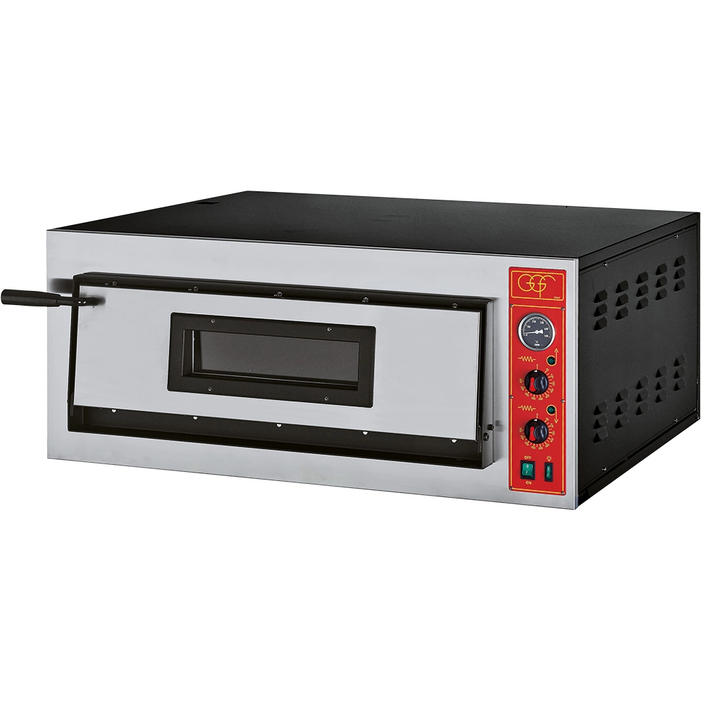 Piec do pizzy, 4×Ø36 cm, 6 kW, 400 V, 1010×850×420 mm | GGF, F-Line