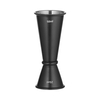 Jigger – miarka barmańska z pierścieniem, 25/50 ml, czarny, Ø45×110 mm | BAR UP, 596654