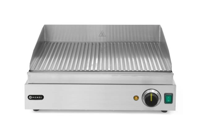 Płyta grillowa żebrowana ryflowana, 230 V, 2,4 kW | HENDI, Profi Line