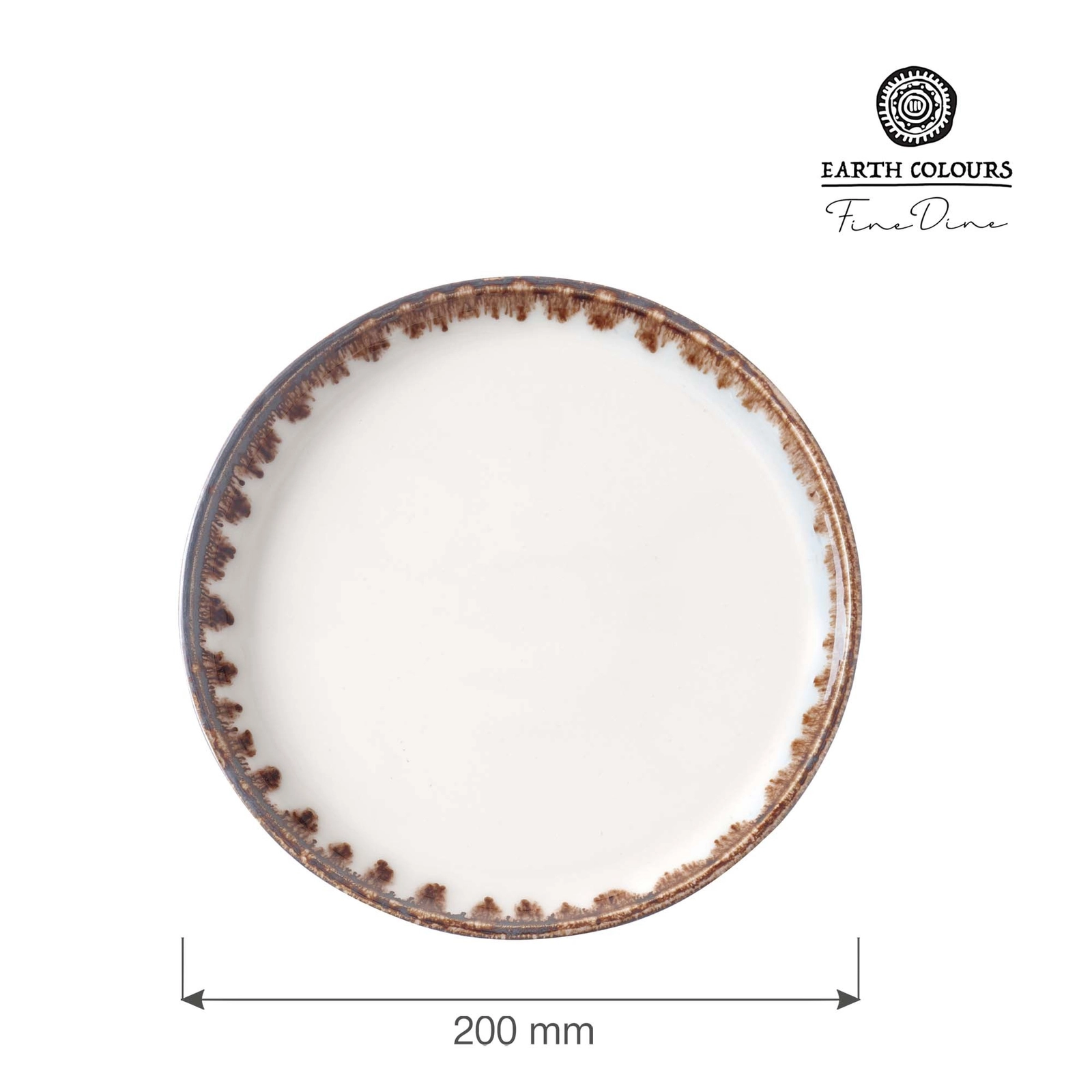 Miska płytka, Ø200 mm, 750 ml, pomarańczowa | FINE DINE, Vanilla