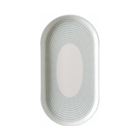 Talerz owalny, 200×110 mm, zielony | FINE DINE, Verde