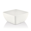 Miska kwadratowa z melaminy do ekspozytora 171578, biała, 125×125×65 mm | FINE DINE, Melamina