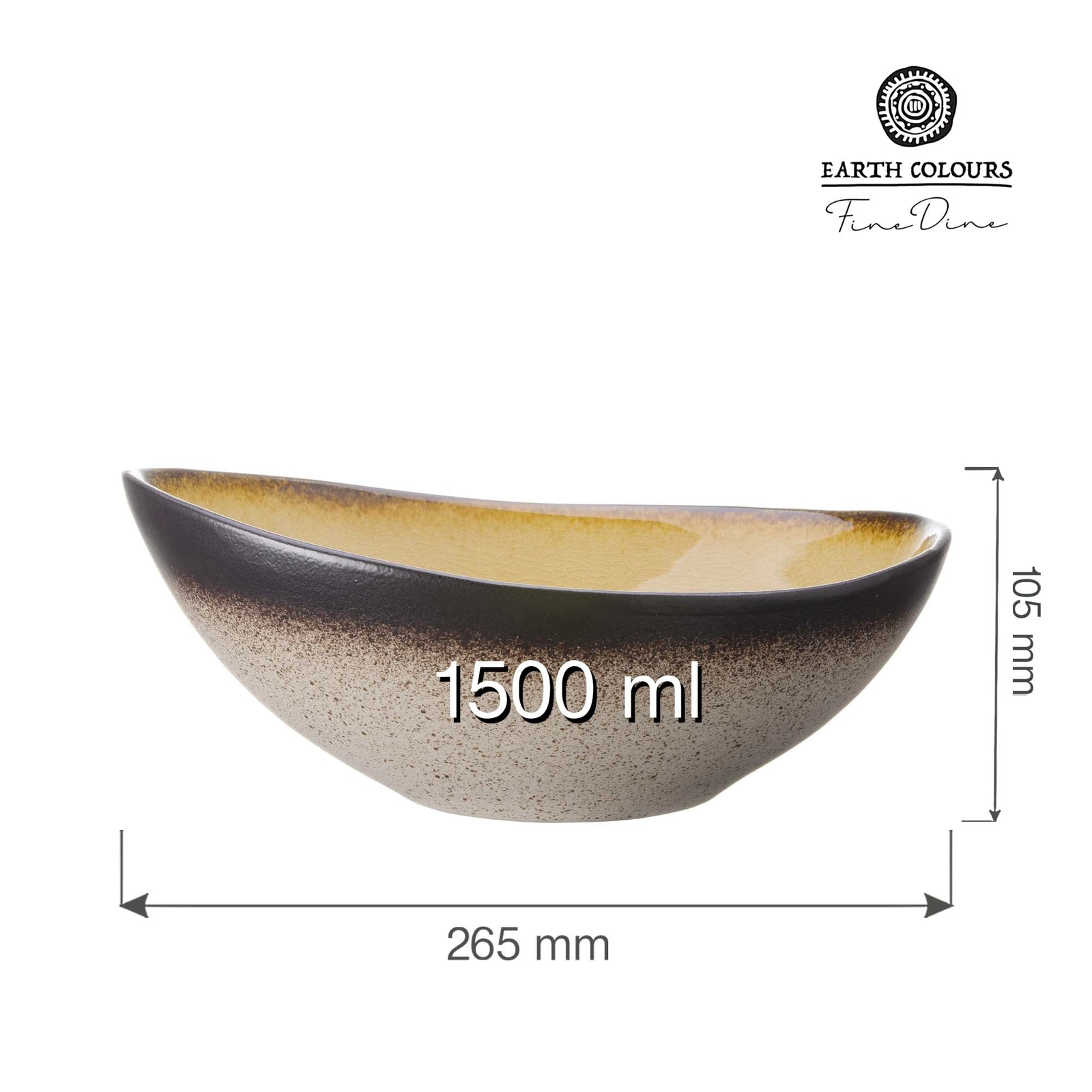 Misa owalna, 240 mm | FINE DINE, Topaz