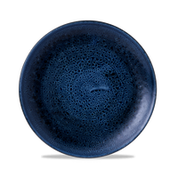 Talerz płytki, Ø288 mm | CHURCHILL, Stonecast Plume Ultramarine