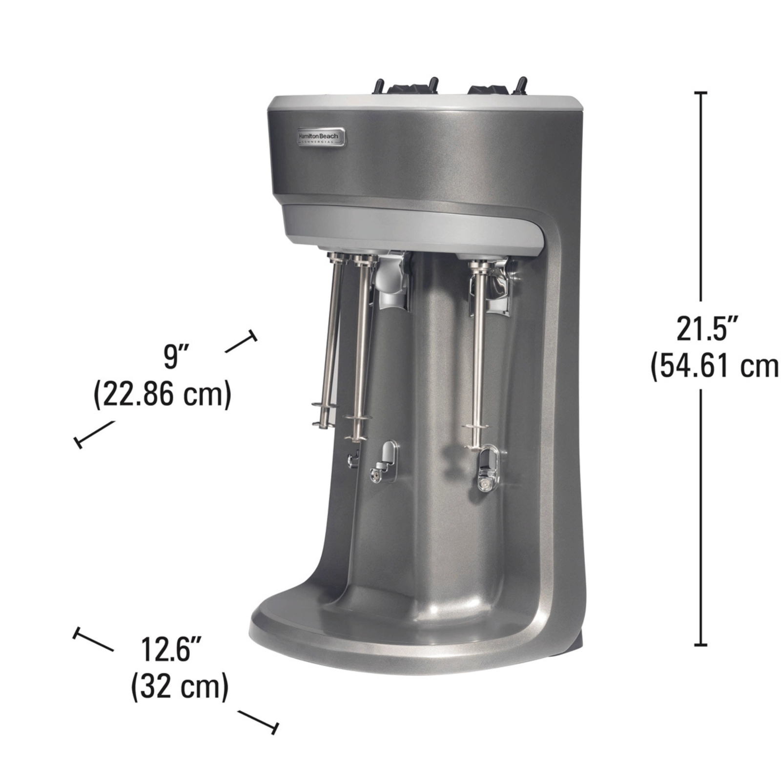 Mikser potrójny do koktajli i shake'ów, 318×229×521 mm, 900 W | HAMILTON BEACH COMMERCIAL, HMD400R-CE
