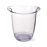 Wiadro do chłodzenia szampana, przezroczyste, 3 l, 220×185×266 mm | BAR UP, 593158