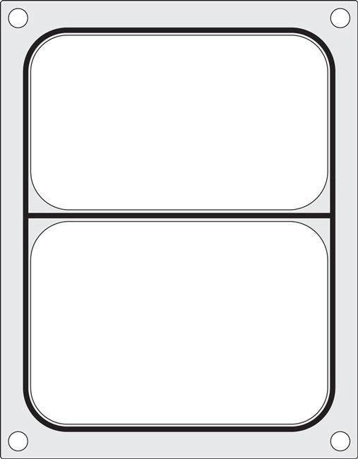 Matryca do zgrzewarki CDS-01, dwudzielna, 227x178 mm | CAS, 805398