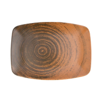 Talerz owalny, 320×230 mm | PORLAND, Lykke Brown