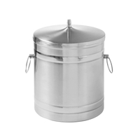Pojemnik do lodu o podwójnych ściankach, 5 l, Ø200×230 mm | BAR UP, 594704