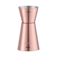 Jigger – miarka barmańska, 25/50 ml, miedziany | BAR UP, 596548