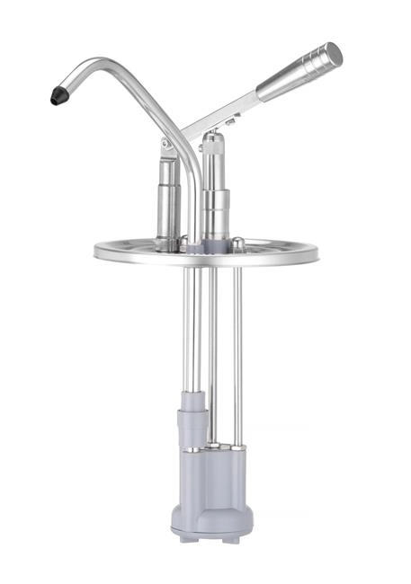 Pojemnik ze stali nierdzewnej do sosów z dyspenserem, 4,5 l, ⌀180x420 mm | HENDI, 558102
