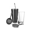 Sitko barmańskie Julep, 160×76 mm, czarne | BAR UP, 596531