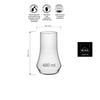 Szklanka wysoka, 480 ml | RONA, Eclipse